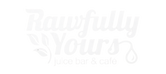 Rawfully Yours client logo in white, trusted partner using Pinnacle AI chatbot for business