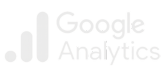 Google Analytics logo with bar graph icon, one of the CRM integrations for Pinnacle AI chatbot for business