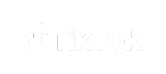 TikTok logo in light gray, one of the CRM integrations supported by Pinnacle AI chatbot for business