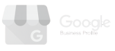 Google Business Profile logo in the CRM Integrations carousel for Pinnacle's AI chatbot for business